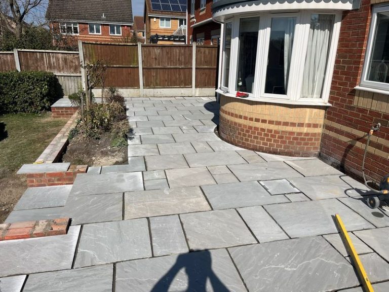 indian sandstone patio wickford 09