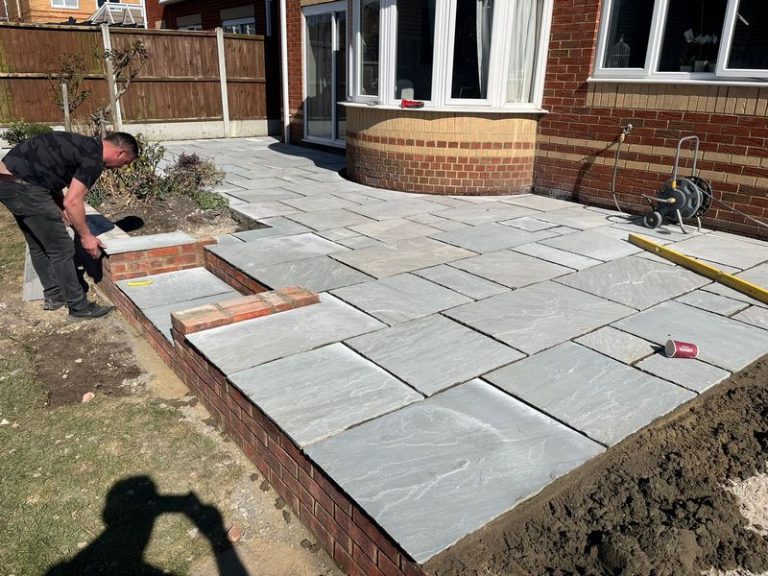 indian sandstone patio wickford 15