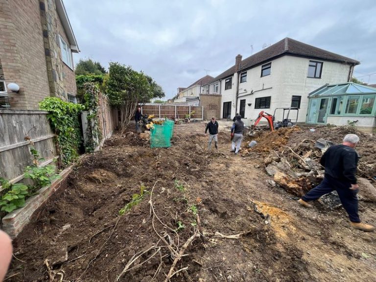 landscaping project thundersley 08