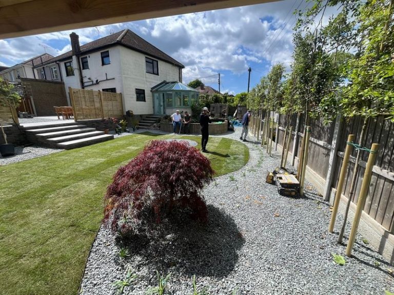 landscaping project thundersley 51