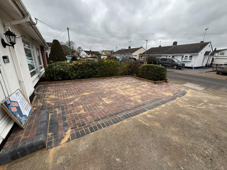 block paved driveway in benfleet 21